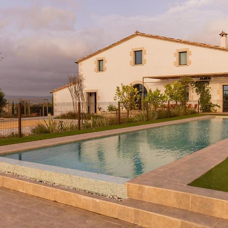 Can Bufi Espectacular Casa Con Piscina Interior Llagostera Exteriér fotografie