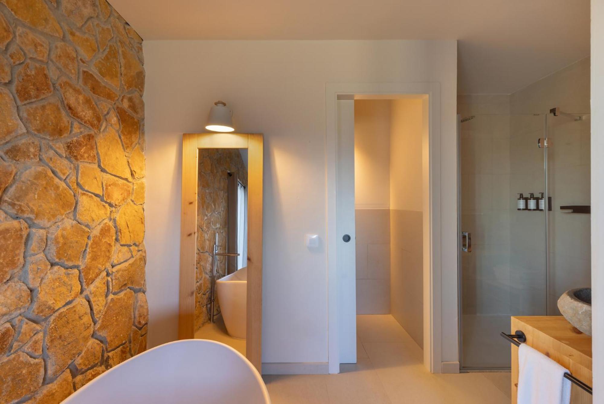 Can Bufi Espectacular Casa Con Piscina Interior Llagostera Exteriér fotografie
