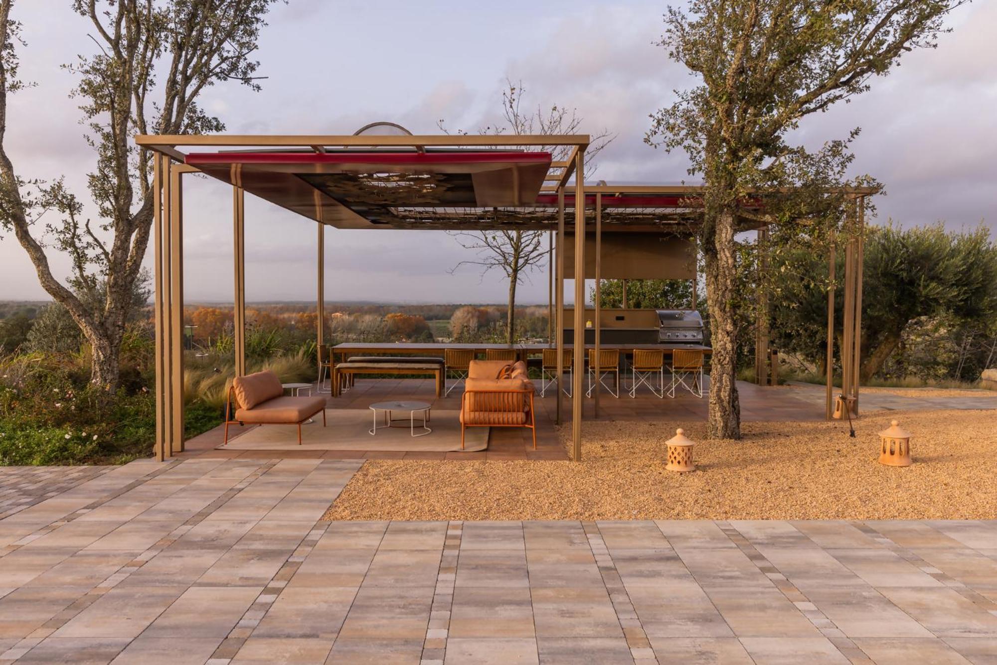 Can Bufi Espectacular Casa Con Piscina Interior Llagostera Exteriér fotografie