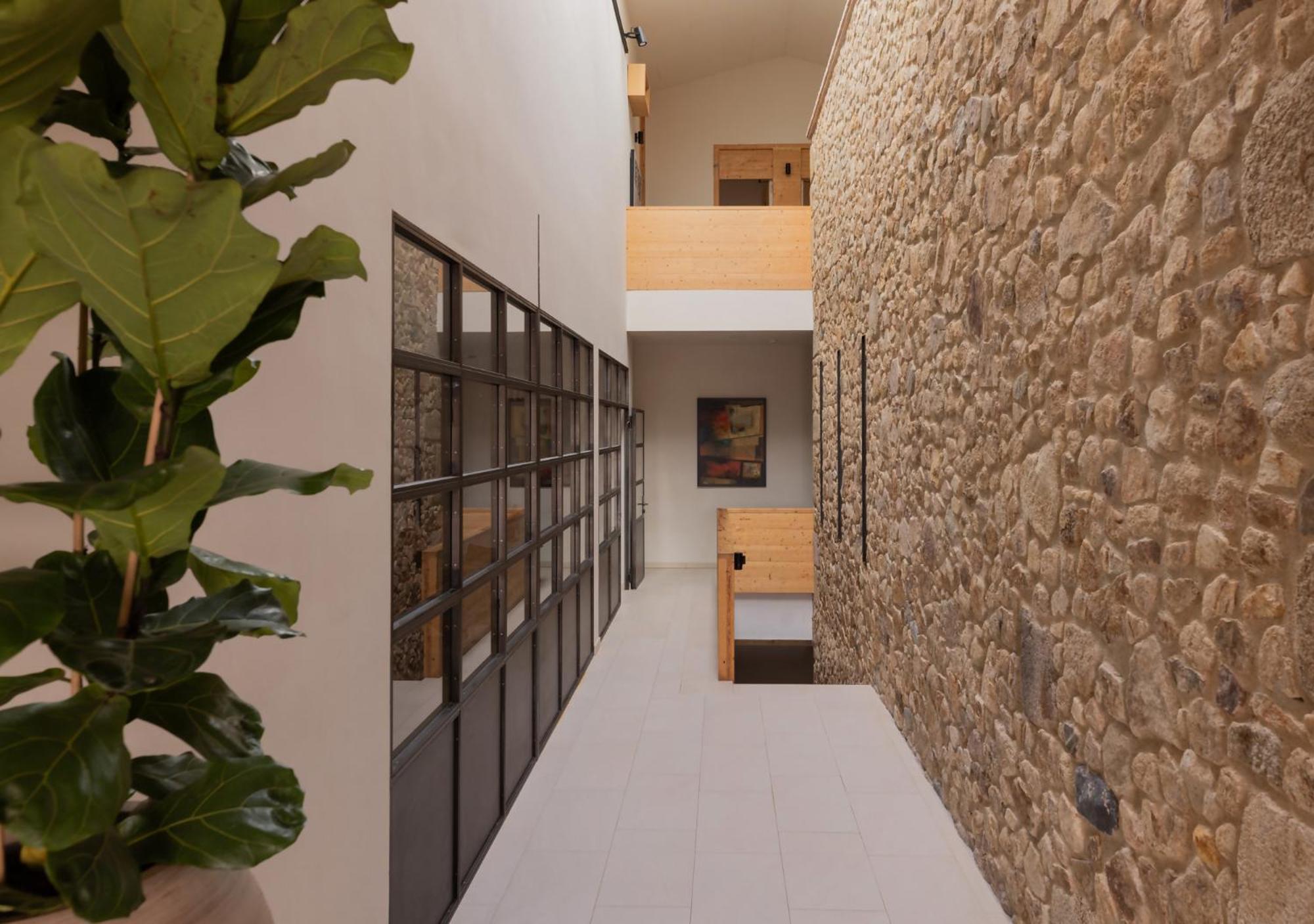 Can Bufi Espectacular Casa Con Piscina Interior Llagostera Exteriér fotografie